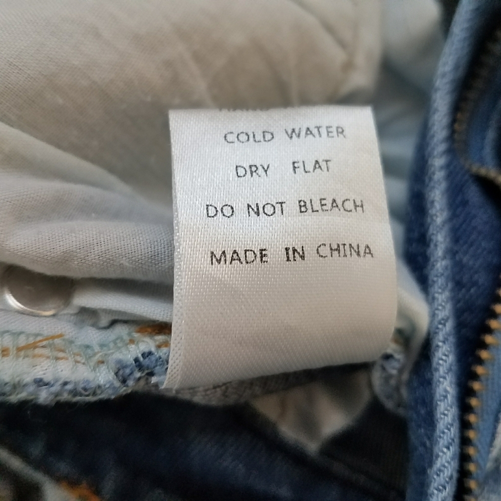 Rehab Lab Patchwork Flare Jeans - Picture 12 of 14